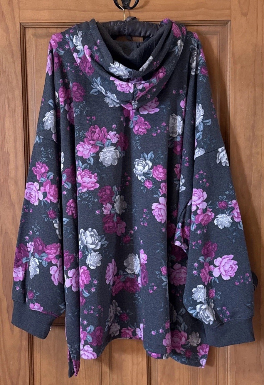 TORRID SWEATSHIRT HOODIE FRENCH TERRY LONG SLEEVE TOP 6 6X 6XL 30