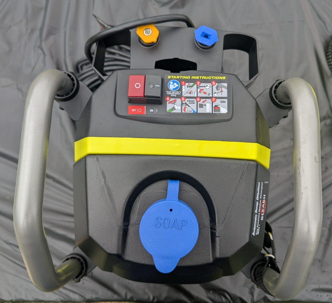 Ryobi RY142022 2000 PSI 1.2 GPM Cold Water Corded Electric Pressure Washer