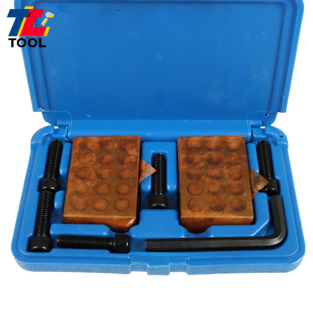 MATCHED PAIRS .0001" PRECISION 1-2-3 123 BLOCK SET With Screws HEX KEY 23 HOLES