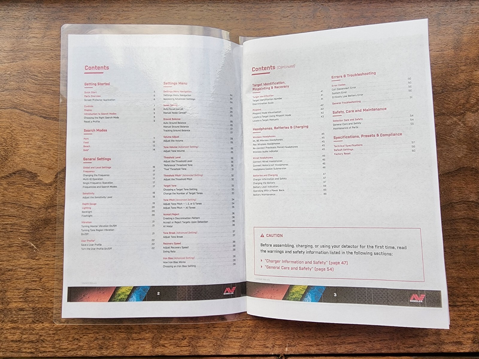 Minelab Equinox 700/900 Instruction Manual