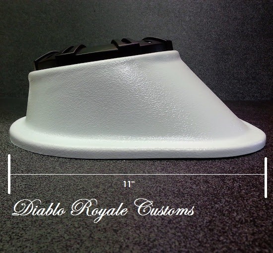 BLACK JACK SPEAKER POD ADAPTERS 6.5" 6 1/2" or 5.25" SPEAKER MOUNT W/FLANGE