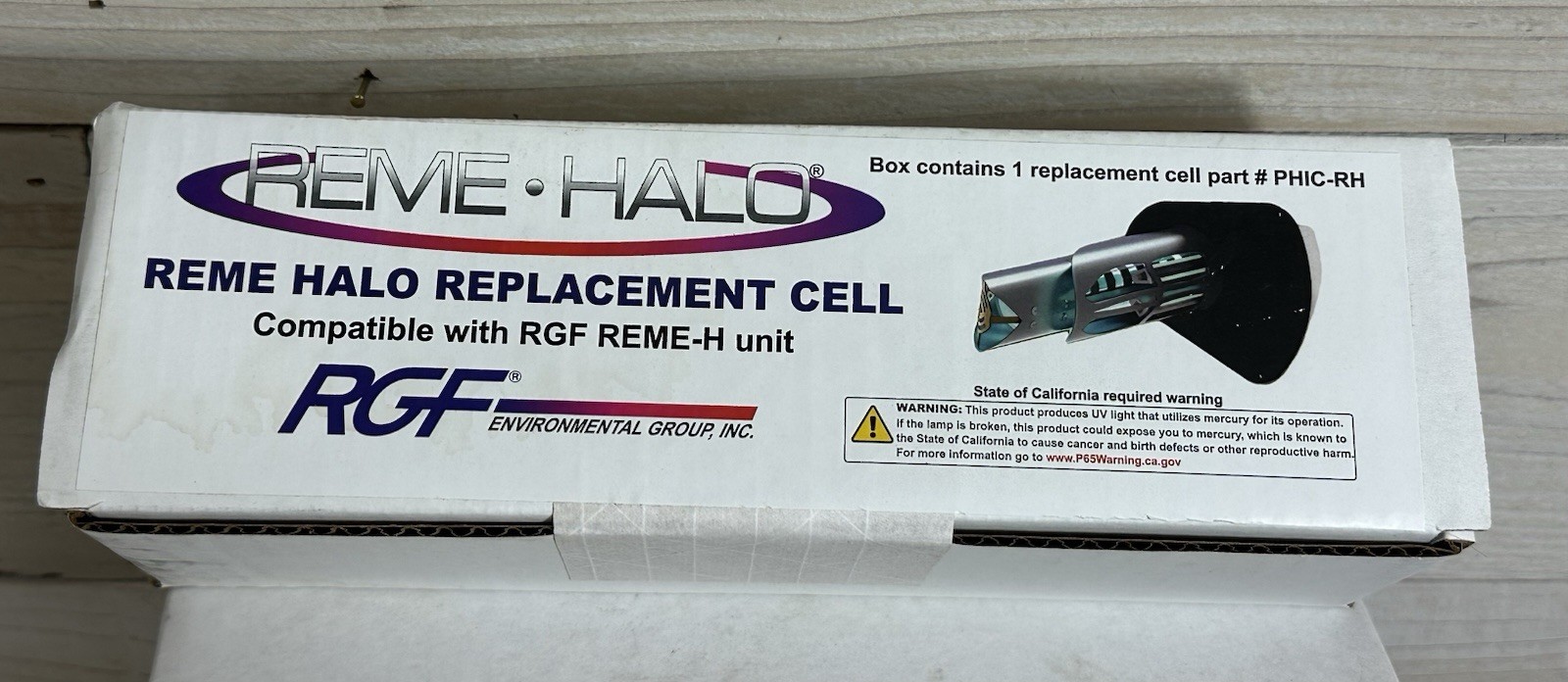 REME HALO REPLACEMENT CELL # PHIC-RH RGF REME HALO In-Duct Air Purifier New Seal