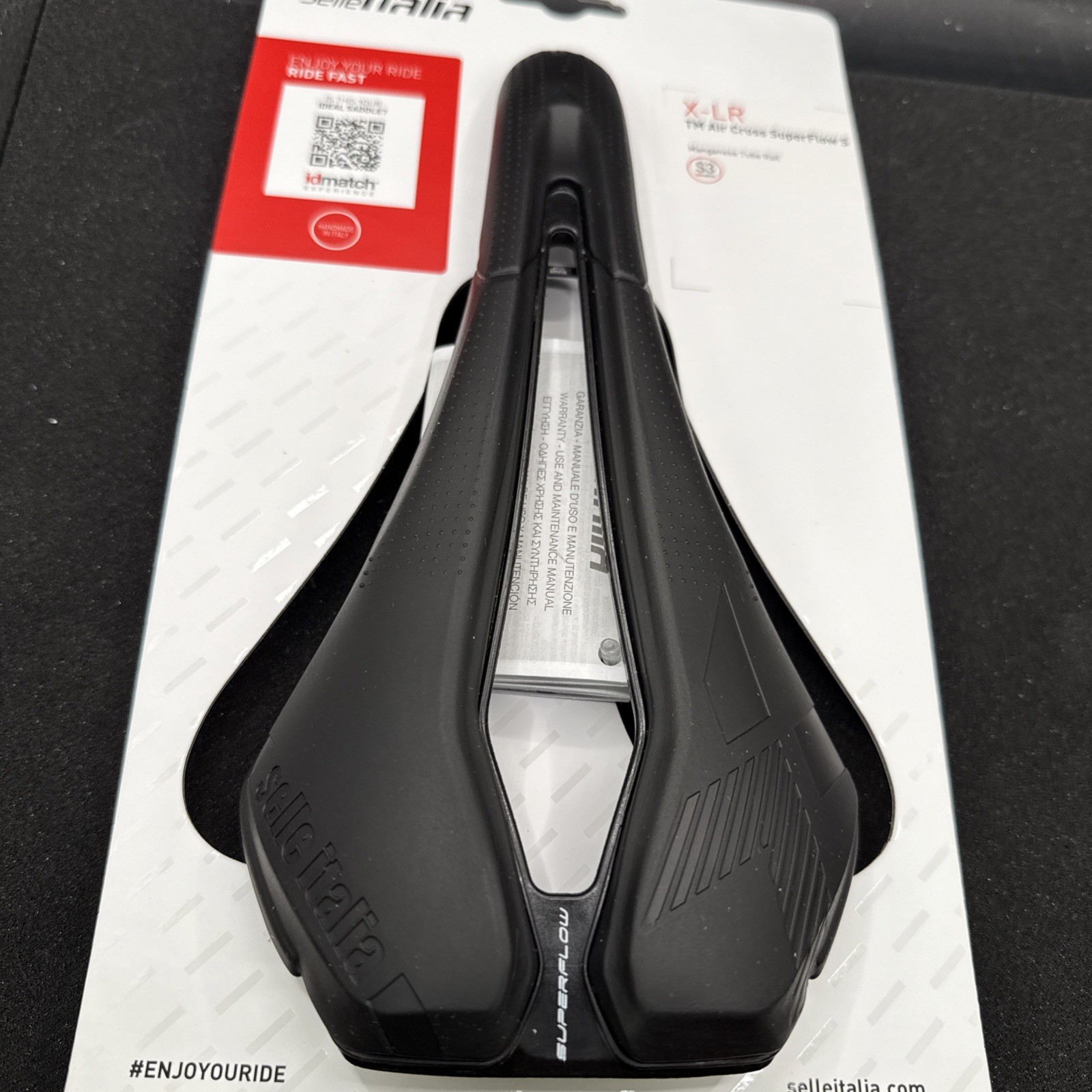 Selle Italia X-lr Air Cross Superflow S3 Cycling Saddle Seat Mag Rails (9419-56