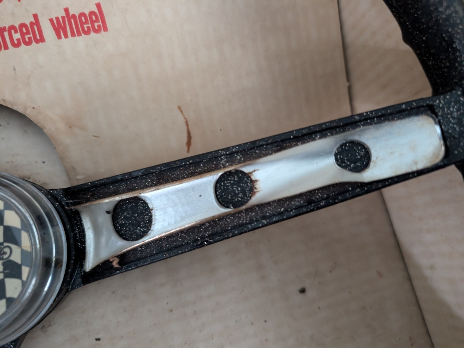 HUFFY STEERING WHEEL ORIGINAL VINTAGE MUSCLE BIKE ACCESSORY in BOX