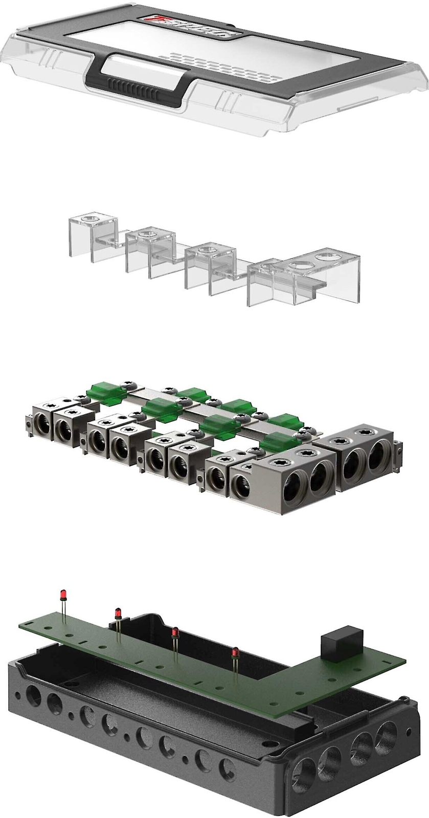 T-Spec VBDB4 Distribution Block Power/Ground w/Relay