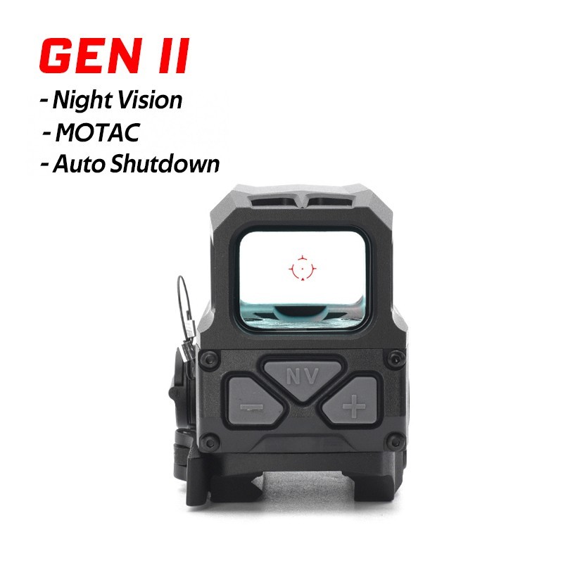 UH1 RDS Gen II Mira Holografica Red Dot Sight 68MOA Dot w/ V3XM Magnifier US