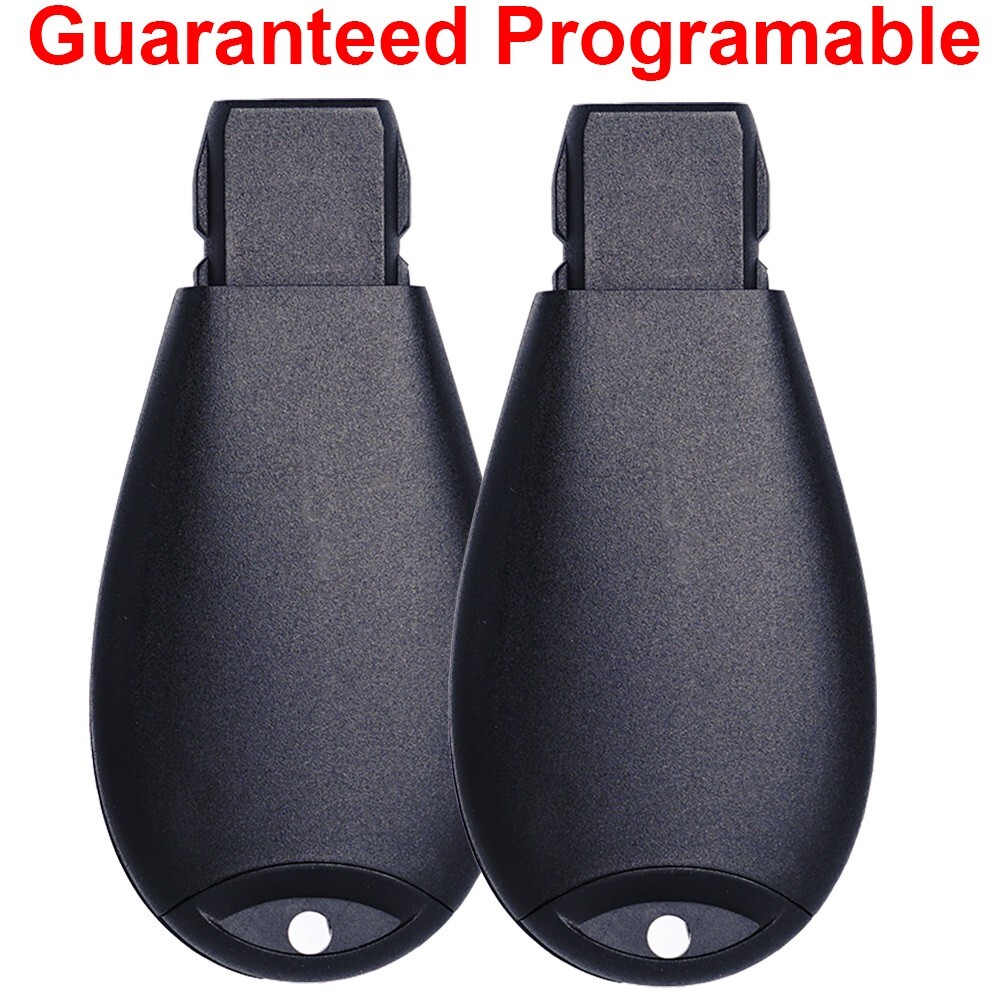 2 For 2013 2014 2015 2016 2017 2018 2019 Dodge Ram 1500 2500 Remote Car Key Fob