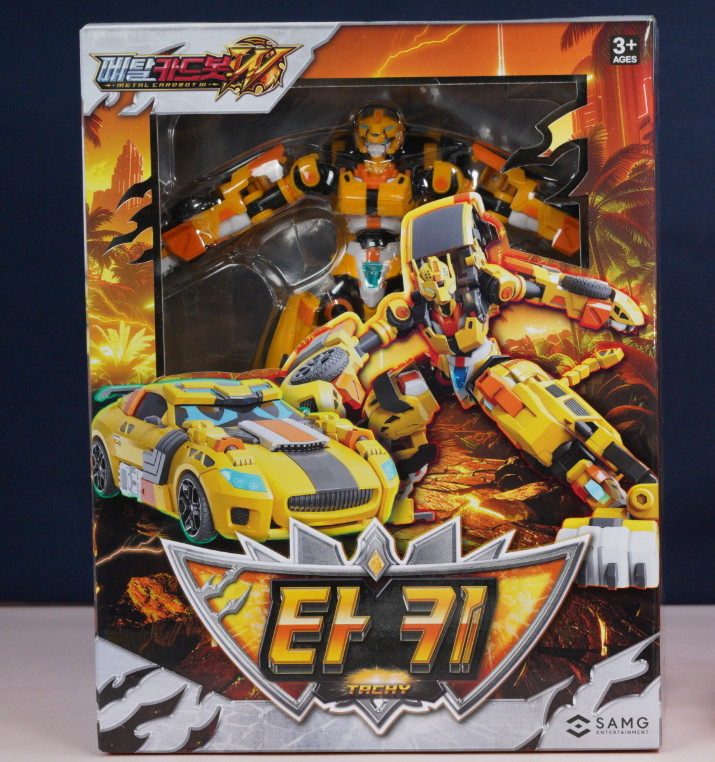 2026 Metal Cardbot W Tachy Transformer Robot Cheetah Korean Toy