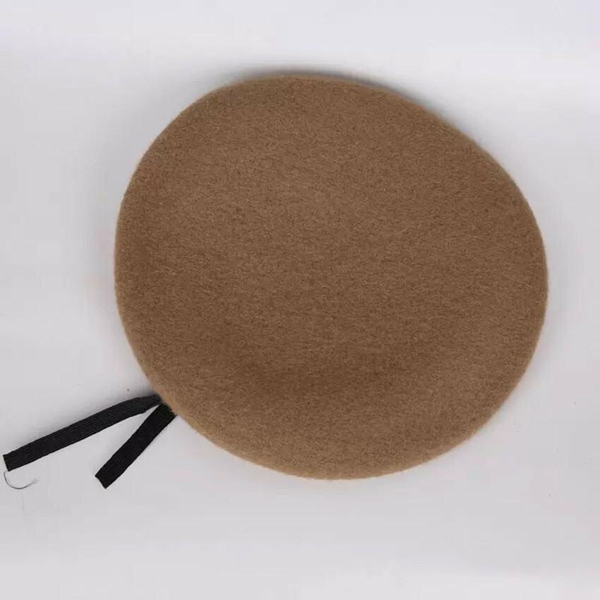 UK Army Special Forces khaki Wool Beret Air Service SAS "WHO DARES WINS" CAP