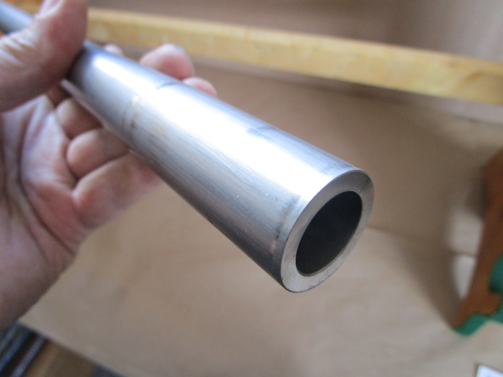 SHOTGUN 12GA smooth bore barrel blank 34.75 inches long swaged at muzzle