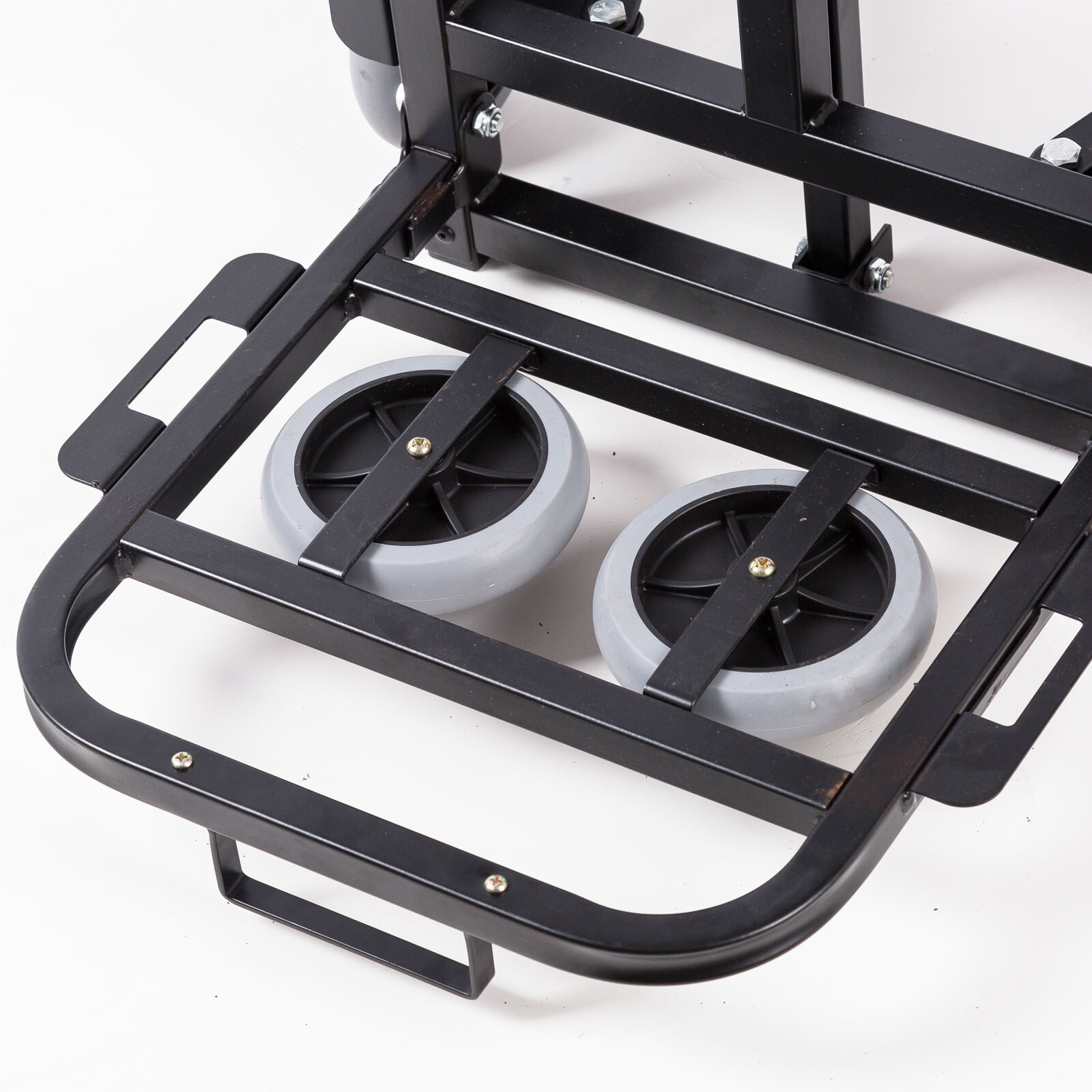 375 Lbs Stair Climbing Cart Heavy Duty Folding Hand Truck Dolly w/ Wheels