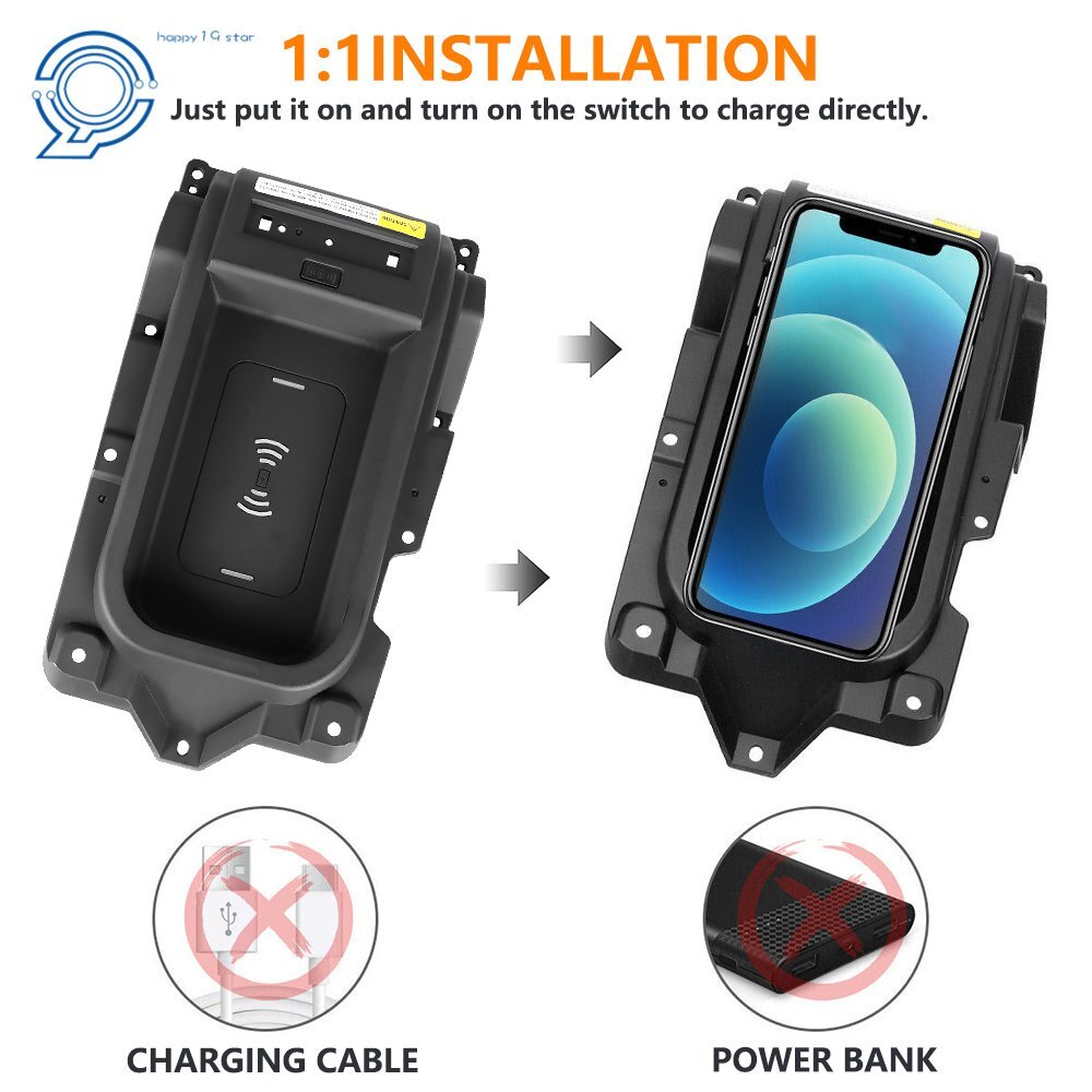 Wireless Charger Tray Assembly & Harness 00016-34506 For 2014-2020 Toyota Tundra