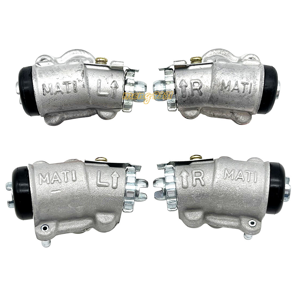 Front Brake Wheel Cylinders w/Shoes ALL 4 for Honda Rancher 350 400 2004-2007