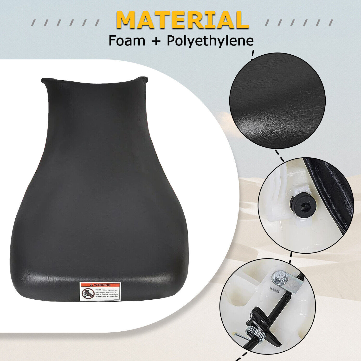 Complete Seat For Honda Foreman Rubicon 500 TRX FA FPA 4x4 2005-2008 09 2011-14