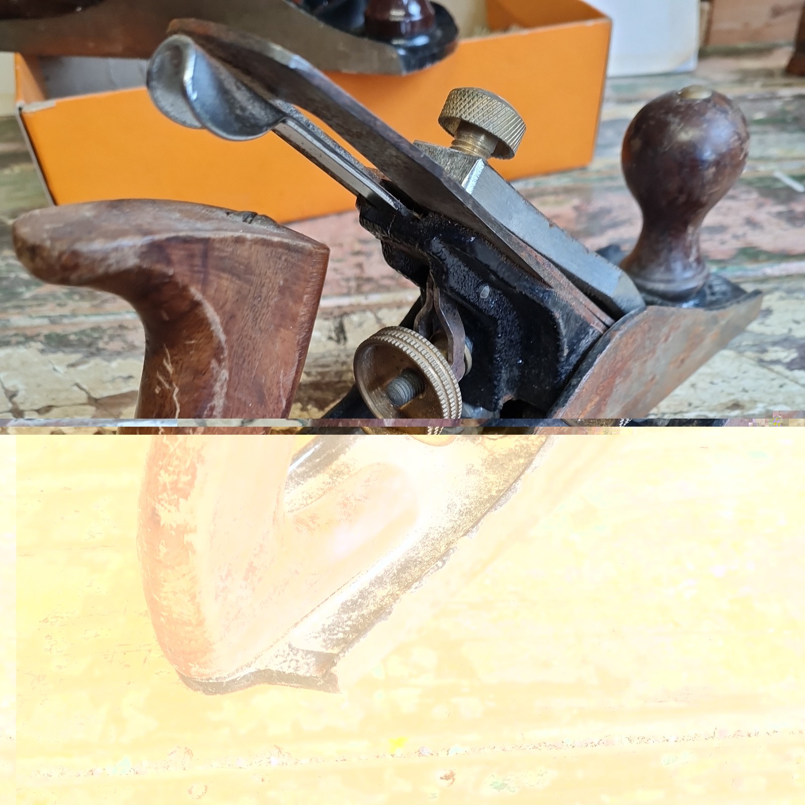 Job Lot 2 (x6 ) of woodworking Carpentry Planes stanley & record workshop