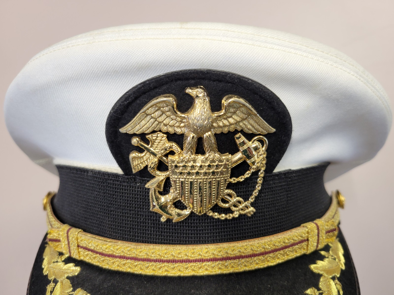 US Public Health Service USPHS Senior Officers Dress Hat Bancroft Cap Size 6 7/8