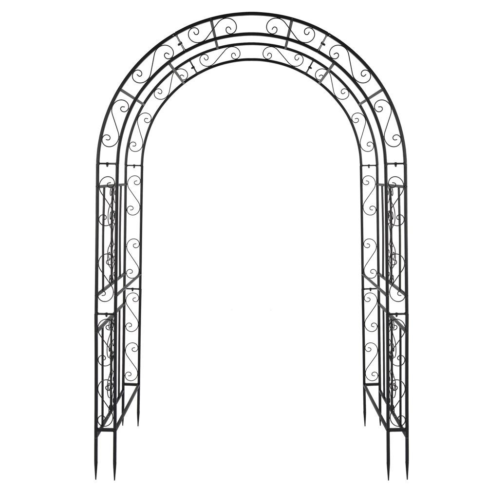 Wedding Arch Garden Arbor Metal Durable Iron for Climbing Plant Outdoor Ceremony