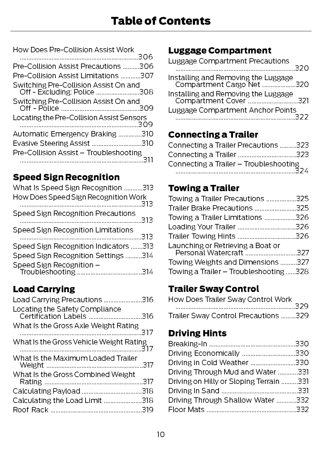 2025 Ford Explorer Owners Manual User Guide