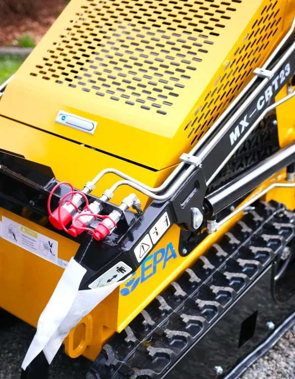 AGT Mini Skid Steer Loader Crawler Track with 24HP RATO Engine