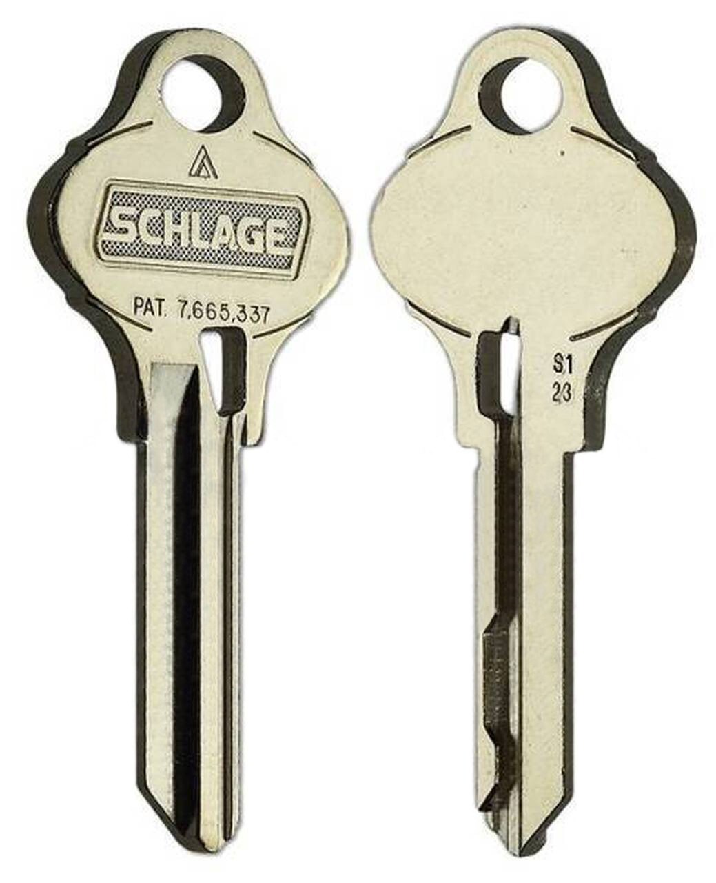 S123 Key Blanks (50 Pack) Compatible with Schlage S123 Keys (FREE SHIPPING)