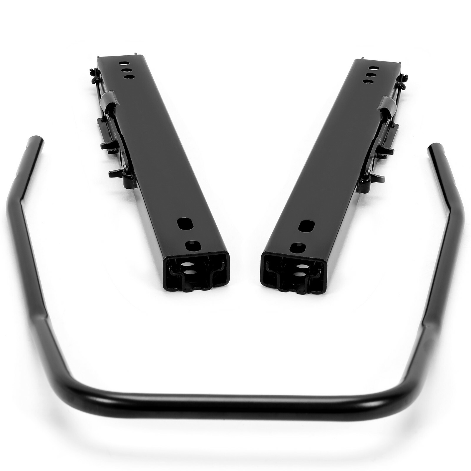 Universal Sliders Dual Locking Racing Bucket Seat Mounting Brackets Base Rail