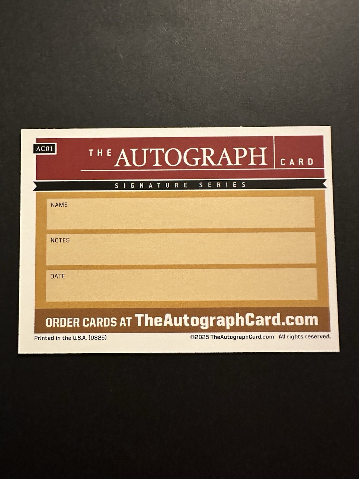 JAMES MARSTERS SPIKE BUFFY THE VAMPIRE SLAYER SIGNED AUTOGRAPH CARD IN PERSON