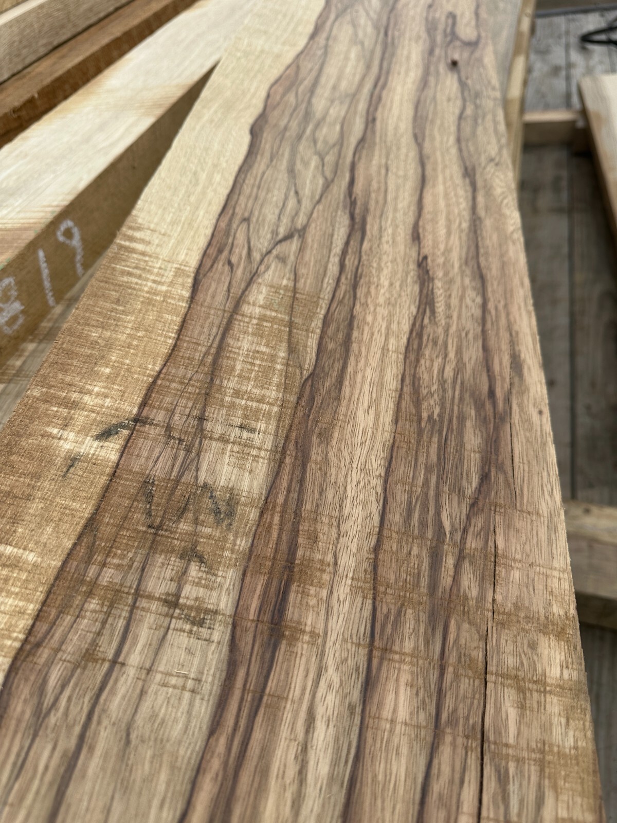 BLACK LIMBA Lumber KILN DRIED 4/4 and 8/4 1" and 2" thick 2 PIECES