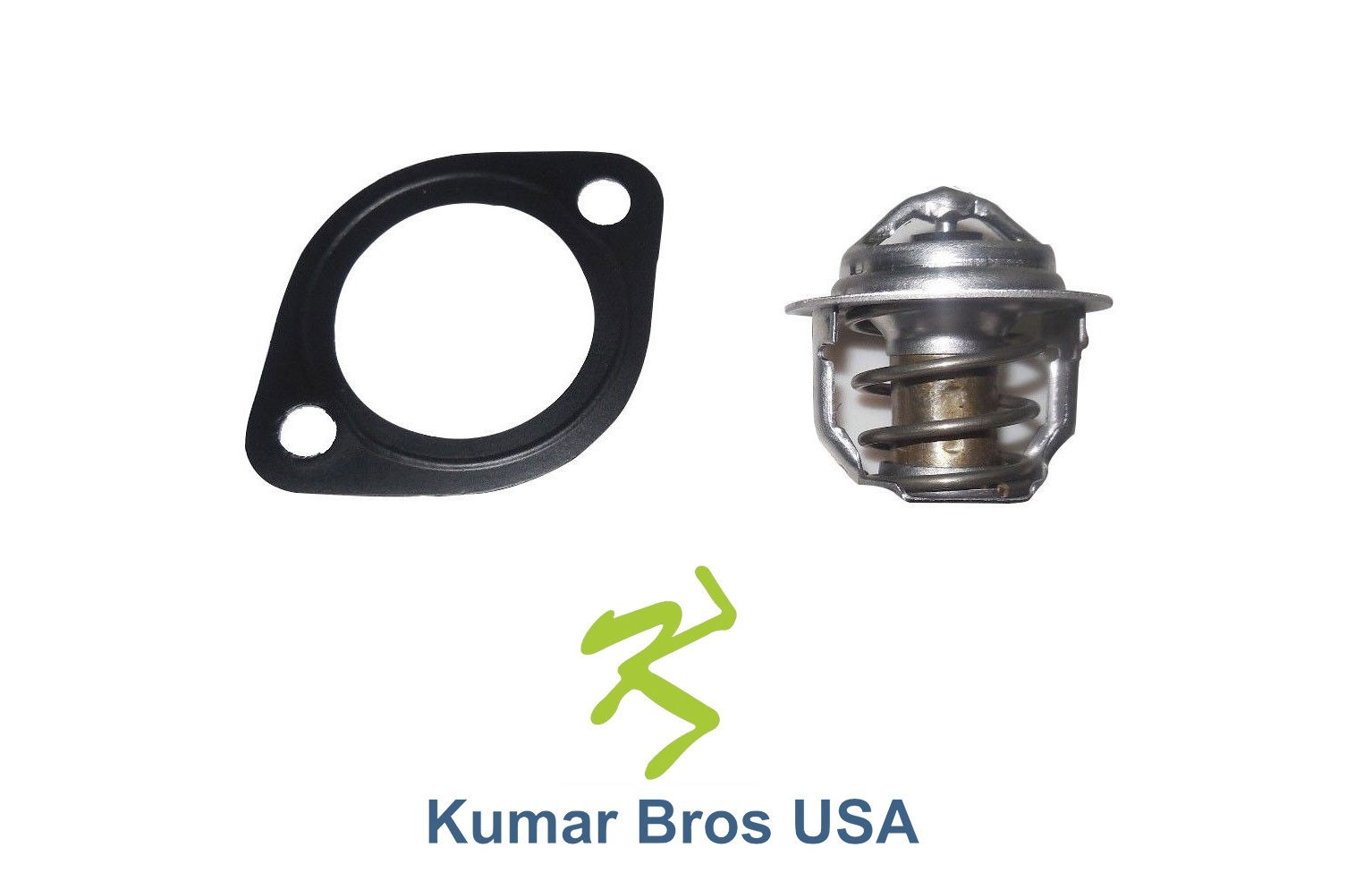 New Thermostat & Gasket 160°F FITS Kubota BX2230D BX2350D BX2660D BX2360