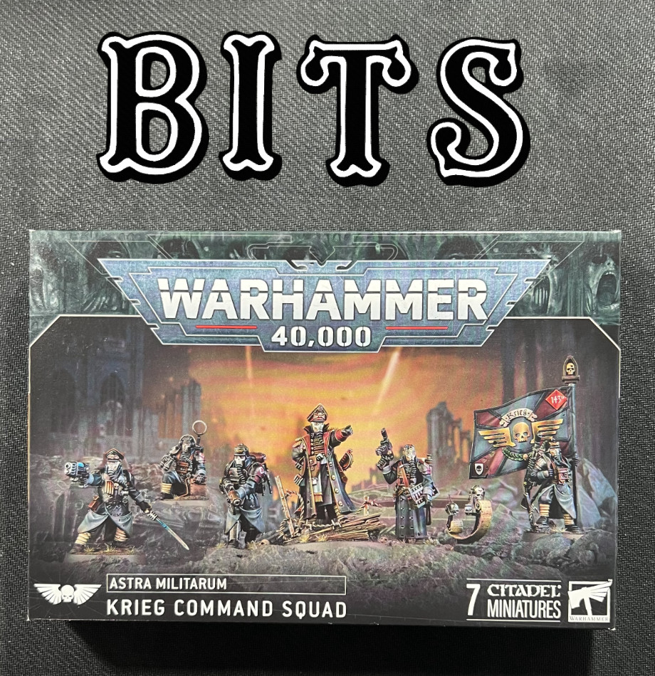 Warhammer 40k Death Korps Of Krieg Command Squad Bits Astra Militarum Imperial