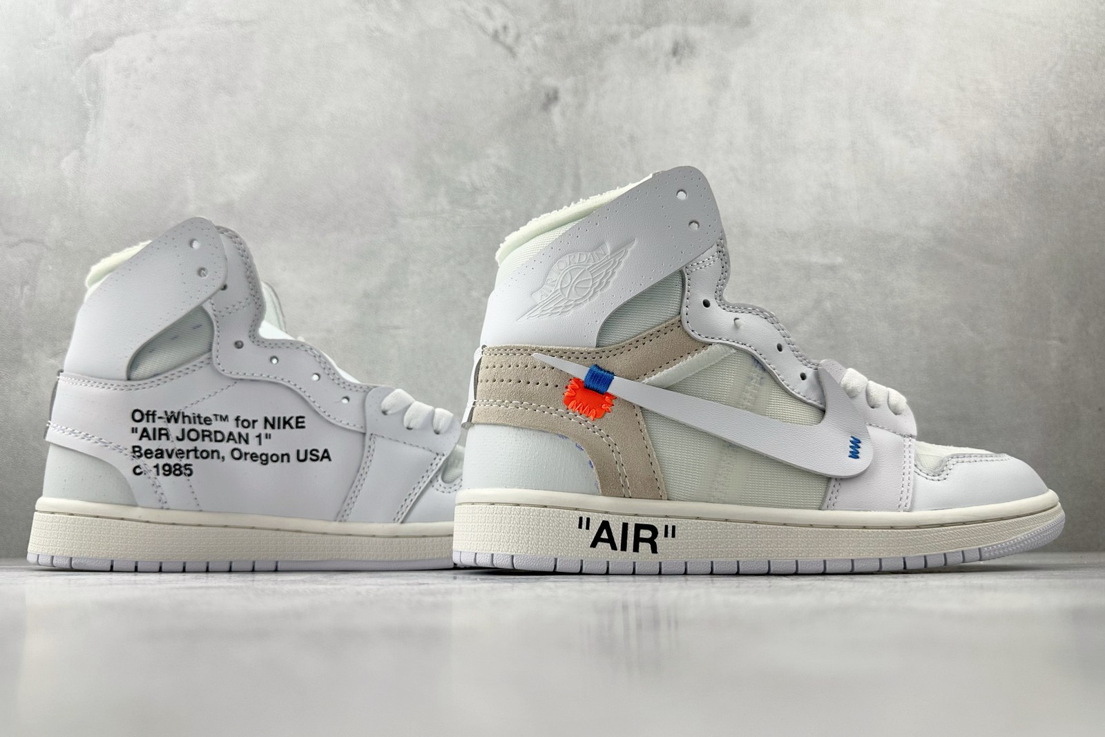 Off-White × AJ 1 Retro High White AQ0818-100