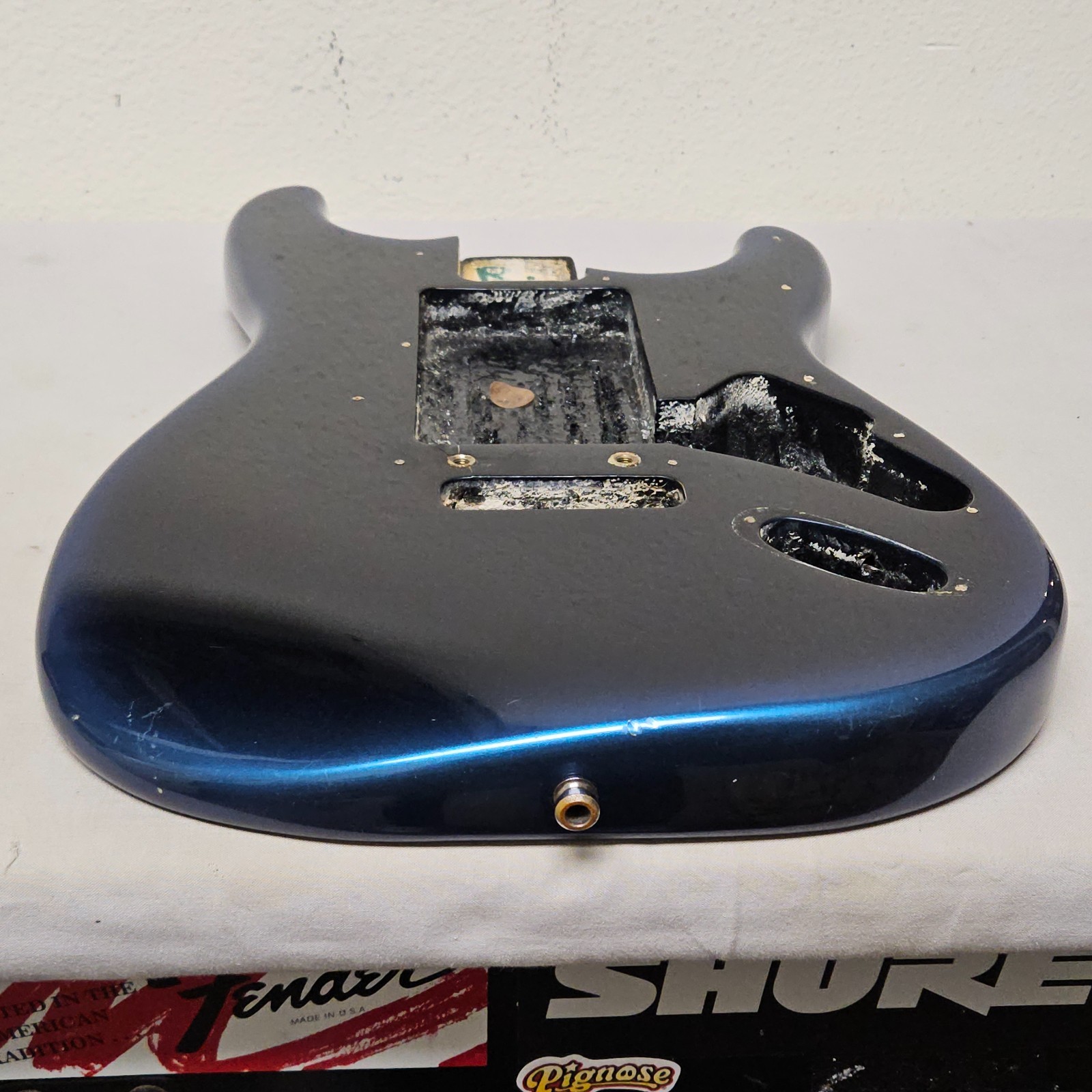 1993 Fender USA Strat Plus Body Blue Pearl Burst - American Electric Guitar 90s