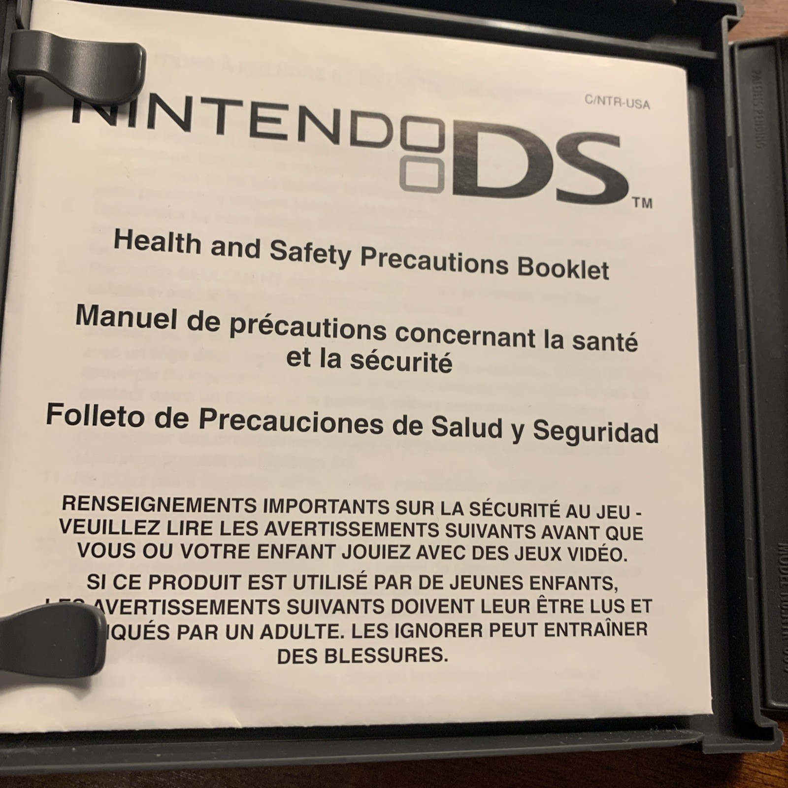 Fire Emblem Shadow Dragon Nintendo DS Replacement Case ONLY No Game -For Display