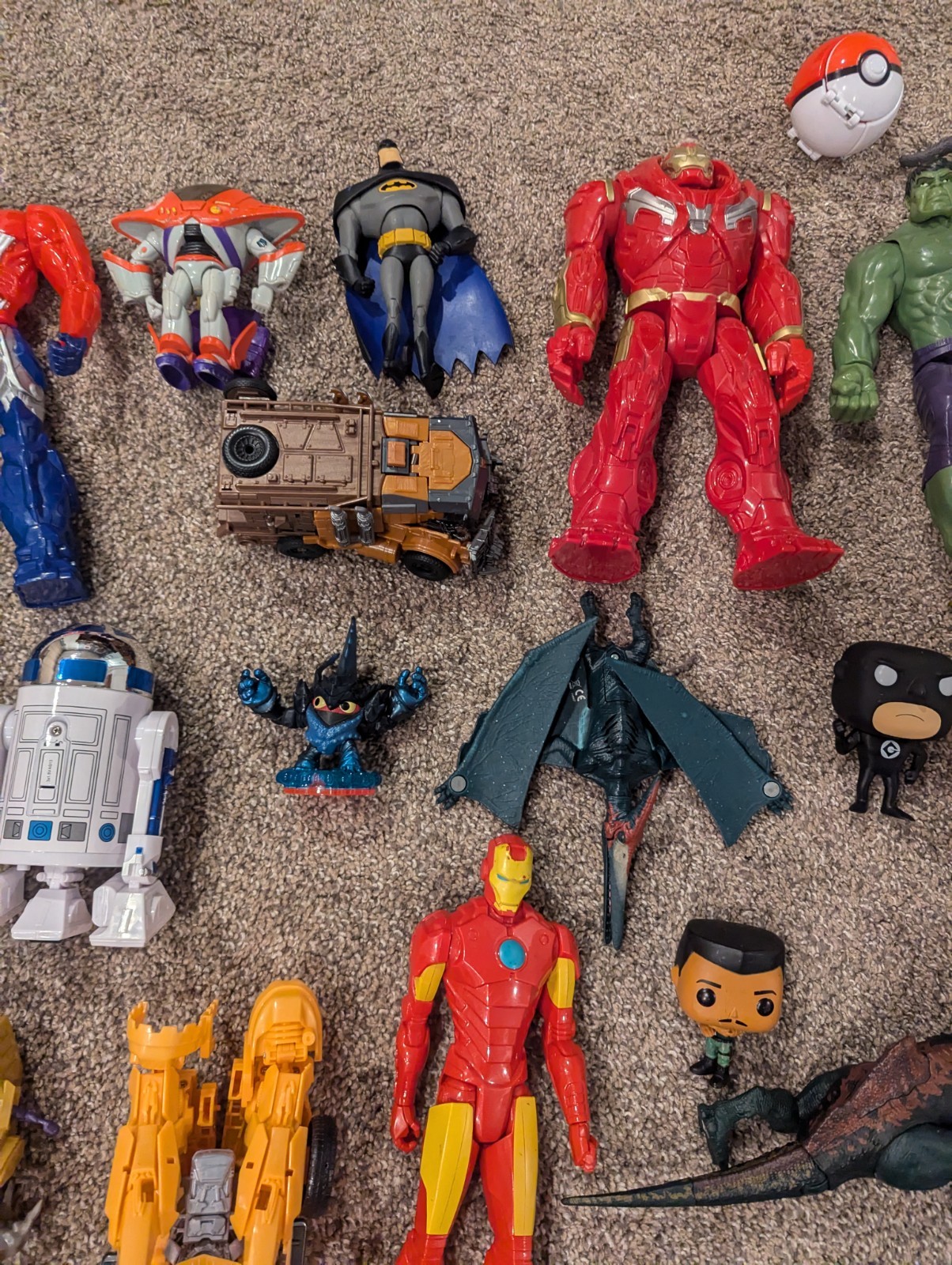 Lot Of Mixed Action Figures Different Variety Of Figures