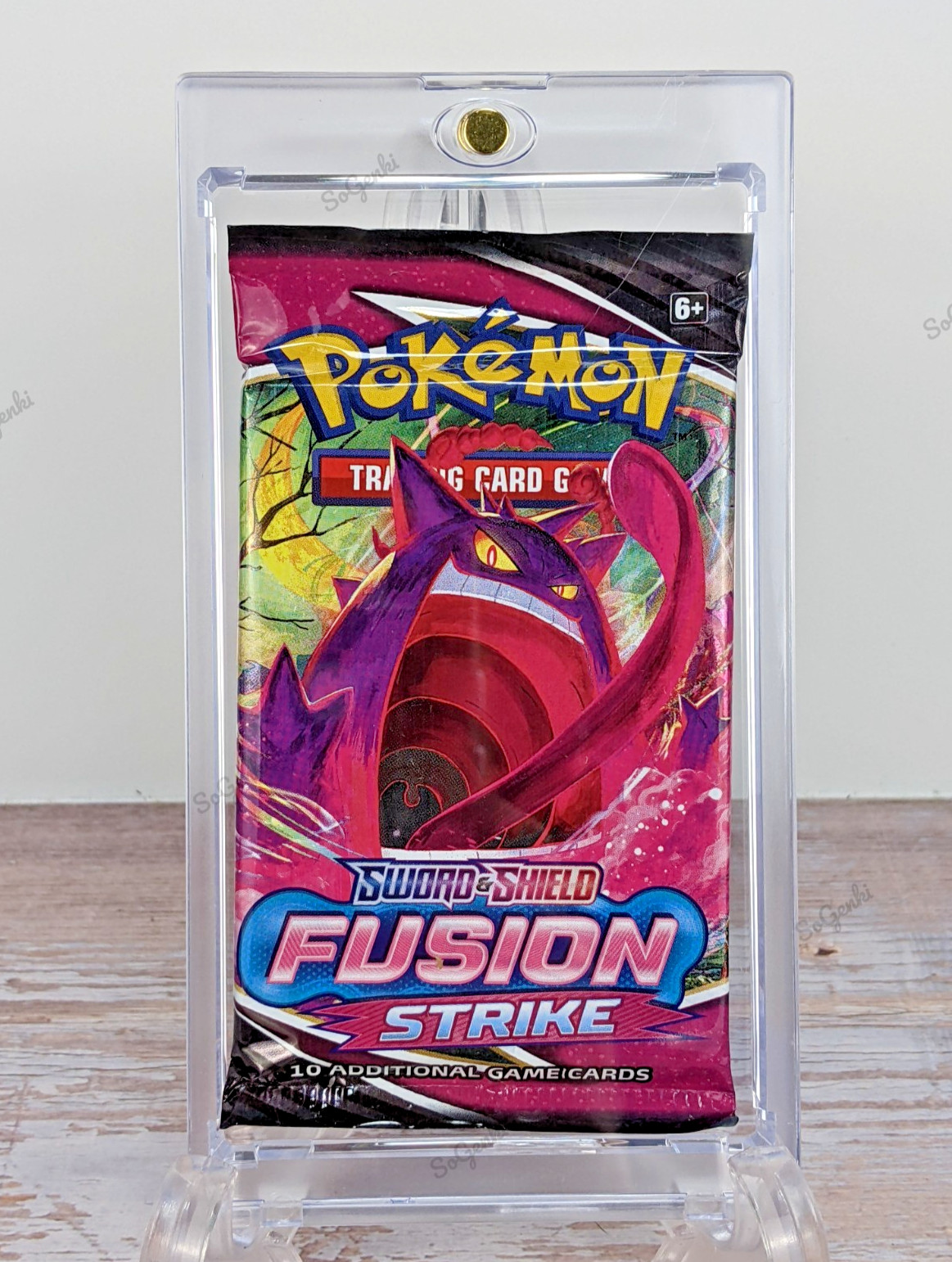 Pokemon MTG TCG Lot of 4 Booster Pack Magnetic Holder Protector Case