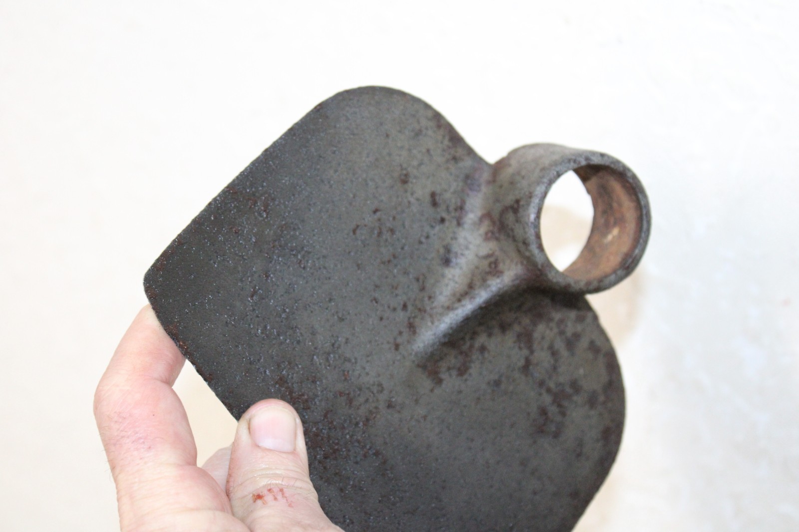 Vintage Large Garden Hoe Head Vintage Garden Trenching Hoe Head Cultivator