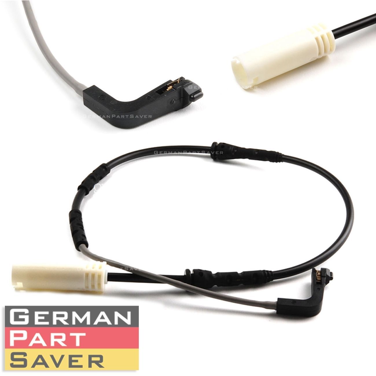 For BMW E88 E90 Brake Pad Wear Sensor Kit Front + Rear 34356789440+34356789445