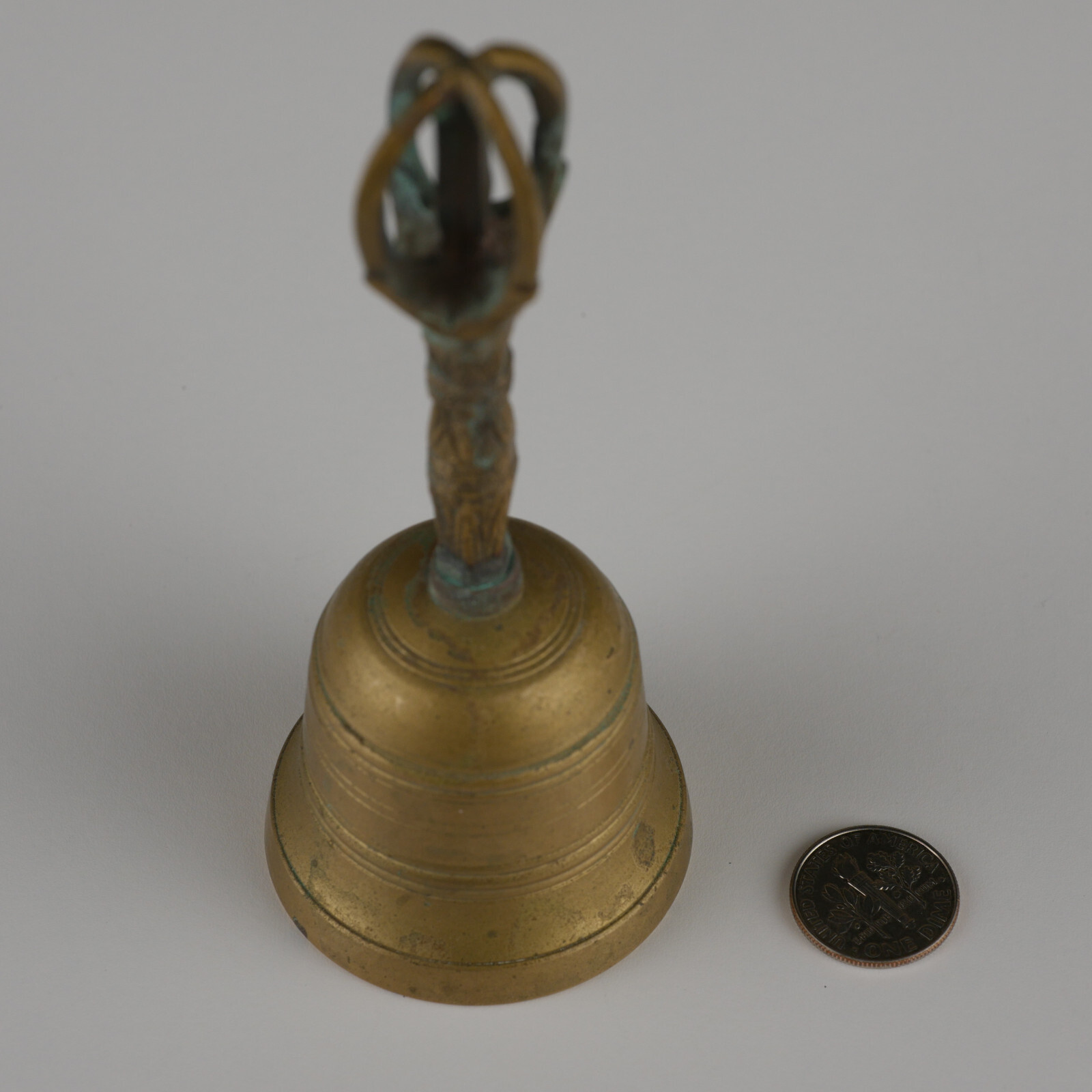 Buddhist Altar Equipment Gokorei Bell Five-Pronged Vajra Handle Buddhism VIDEO👍