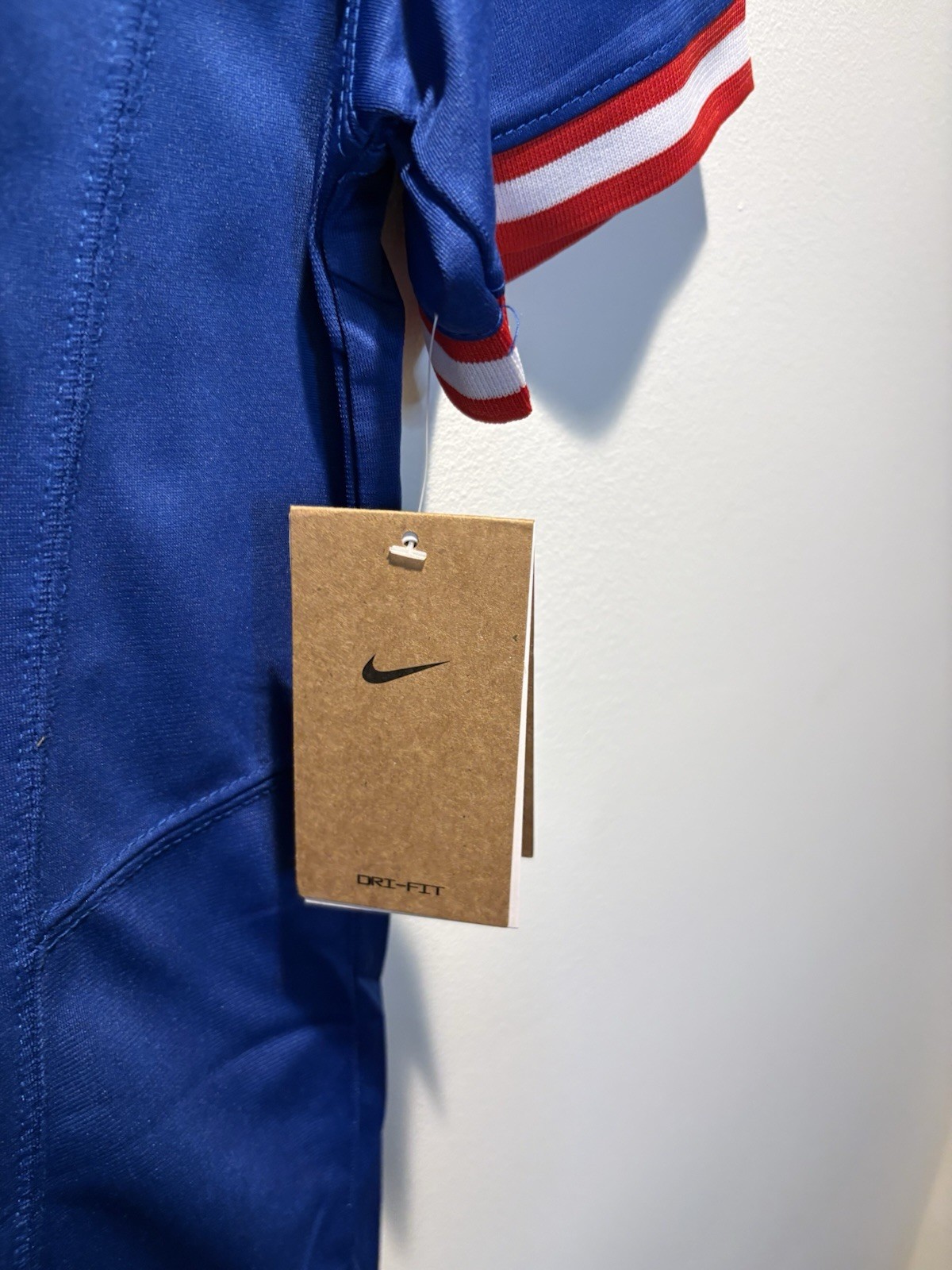 New! Jaxson Dart Youth Large (age 14-16) New York Giants Stitched Jersey