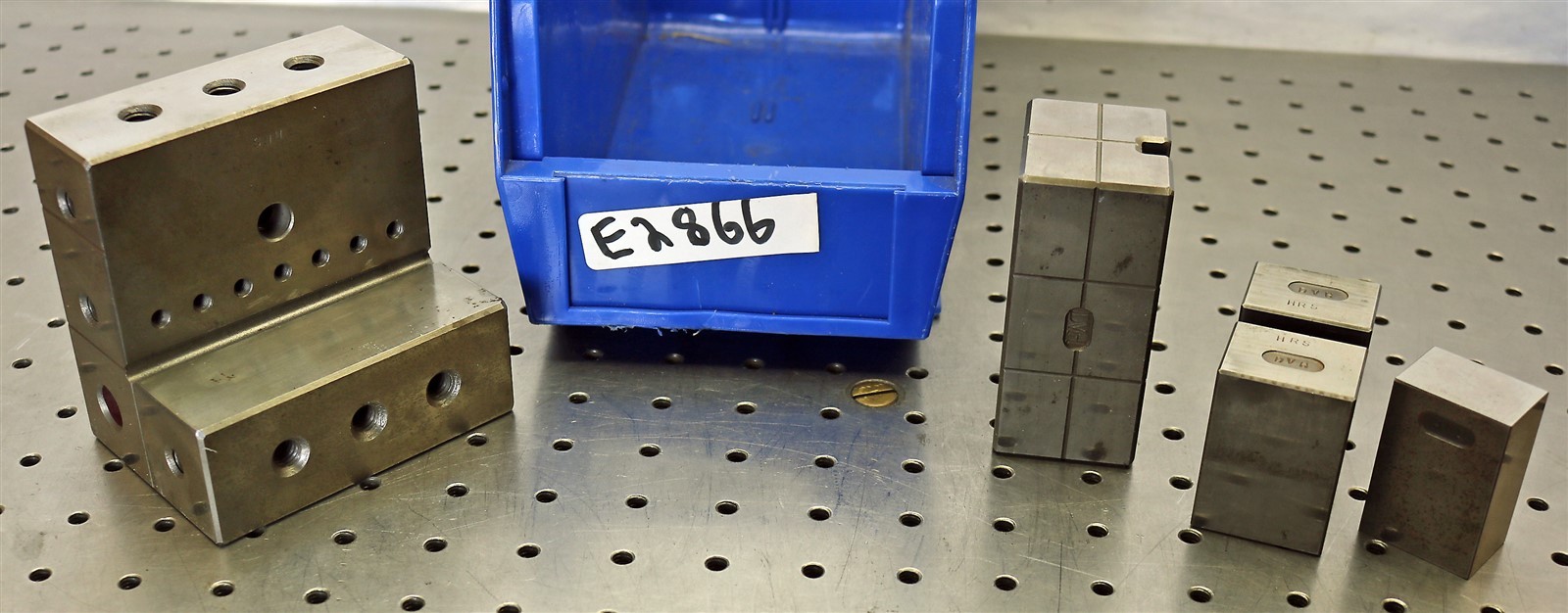 Lot Of Toolmaker Made Blocks, Fixtures, Grinding, Hardened & Ground - - E2866