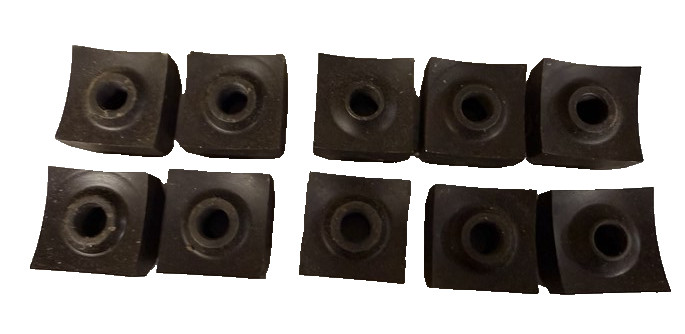 10 Pack FORESTRY MULCHER TEETH FOR GIYI FUTURE CHINESE MADE MULCHERS 12MM