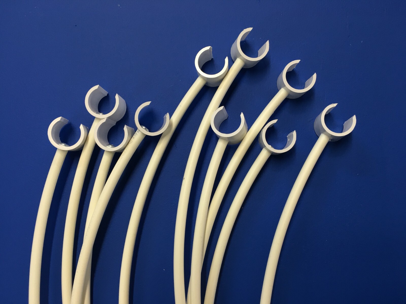 Dog Agility Equipment | 10 Weave Pole Guide Wires | Snap on fit 3/4" poles ⭐⭐⭐⭐⭐