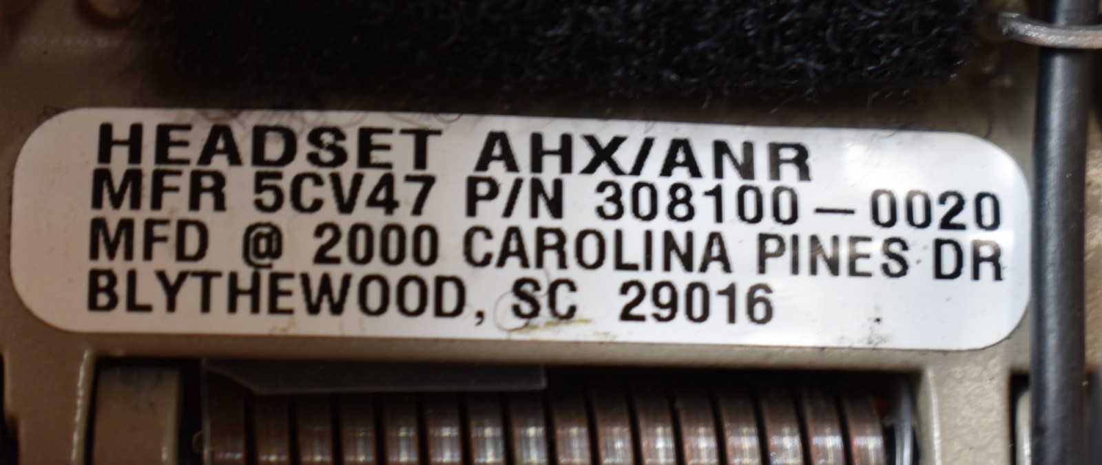 Lot of 9 Bose AHX/ANR Aviation A10 Headset AHX-32-02 Pilot Noise Canceling