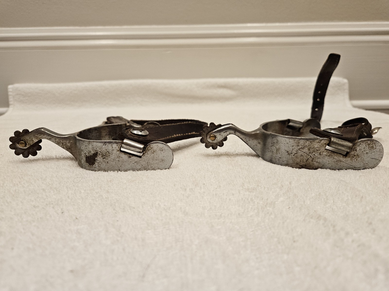 Vintage EF Blanchard No 2 Style Spurs Cowboy Western