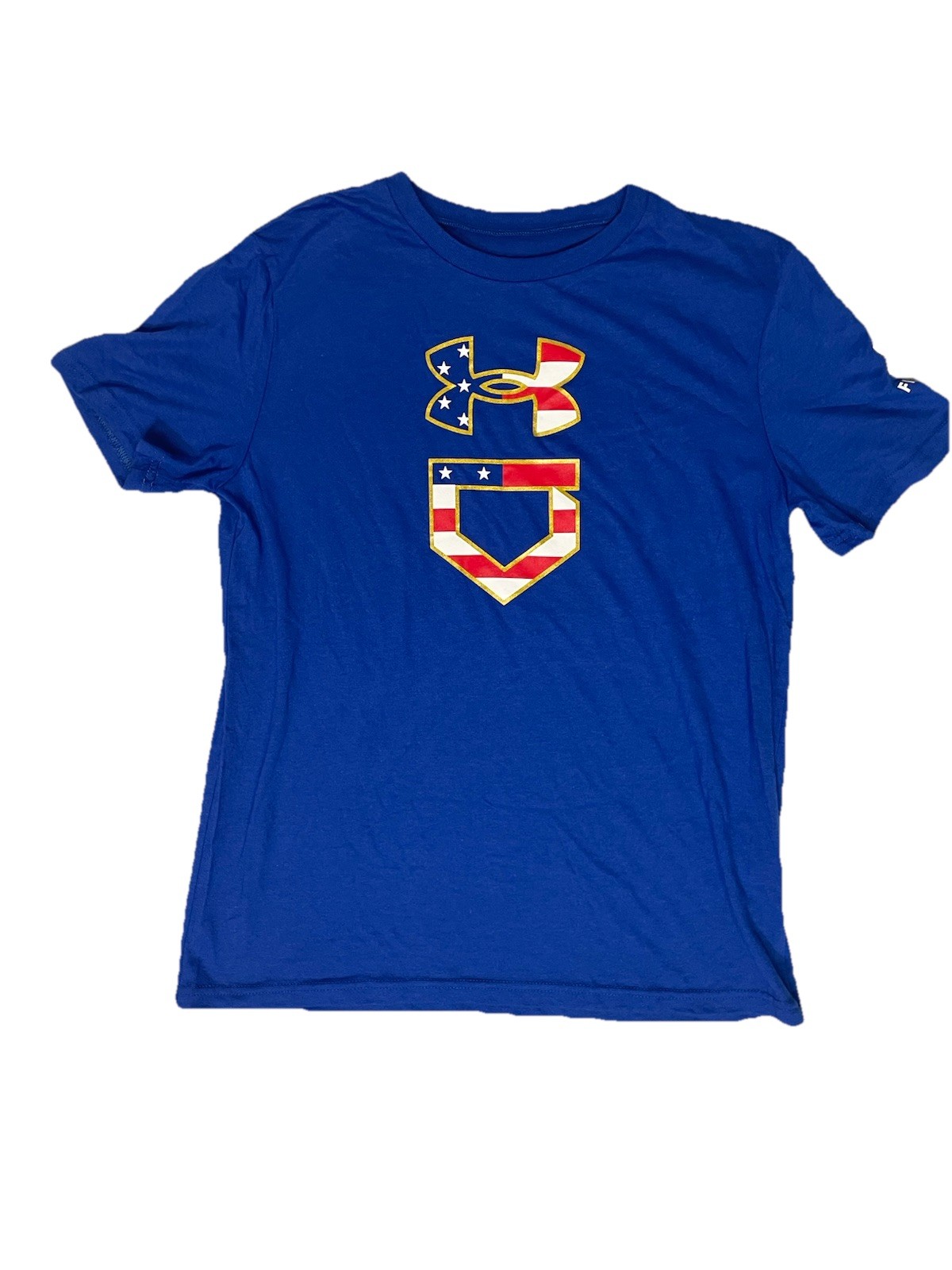 Under Armour Boys UA Baseball T-Shirt Size Large New Without Tags