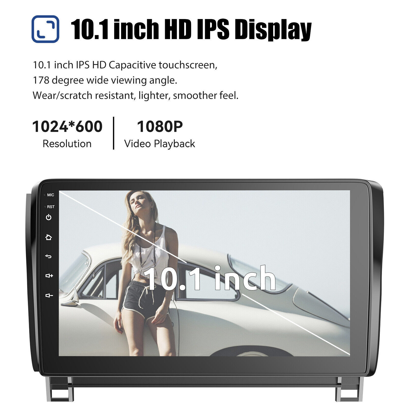 Apple Carplay Car Stereo GPS Radio For Toyota Tundra 2007-2013 Sequoia 2008-2019