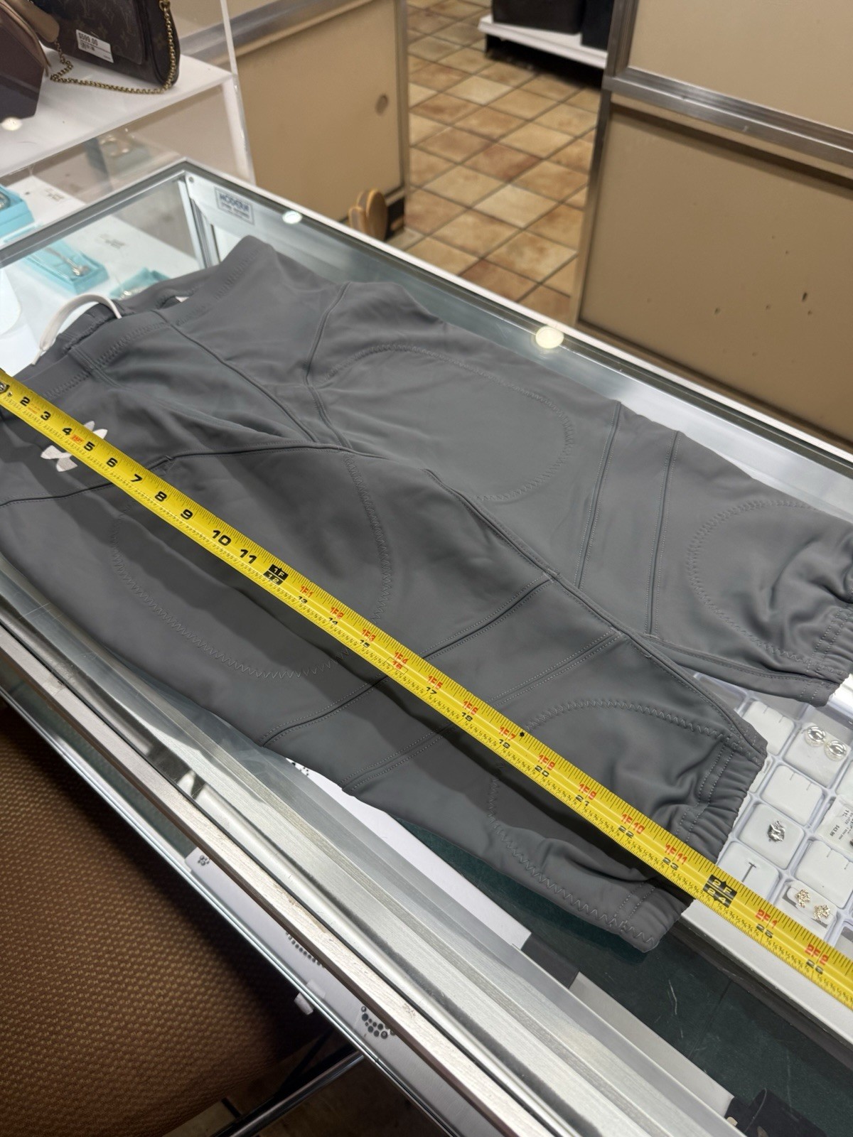 NEW Under Armour Football Pants Force Style Mens L LG Gray GP U00274 1372059