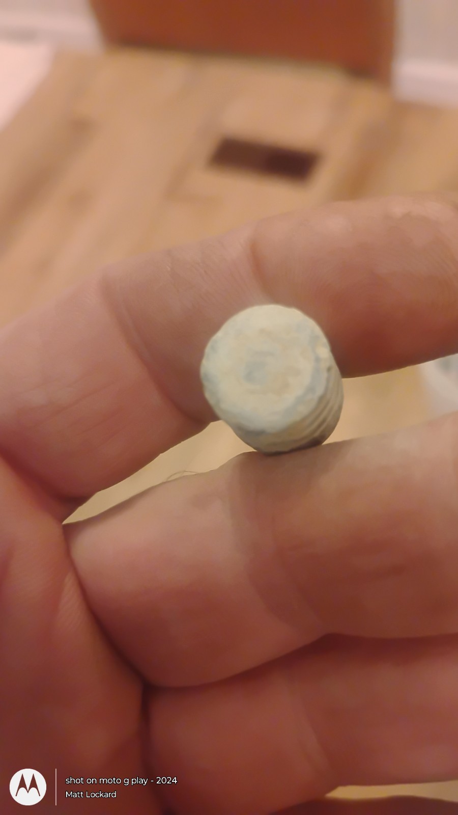 Civil War Gatling Gun Bullet M&M #142