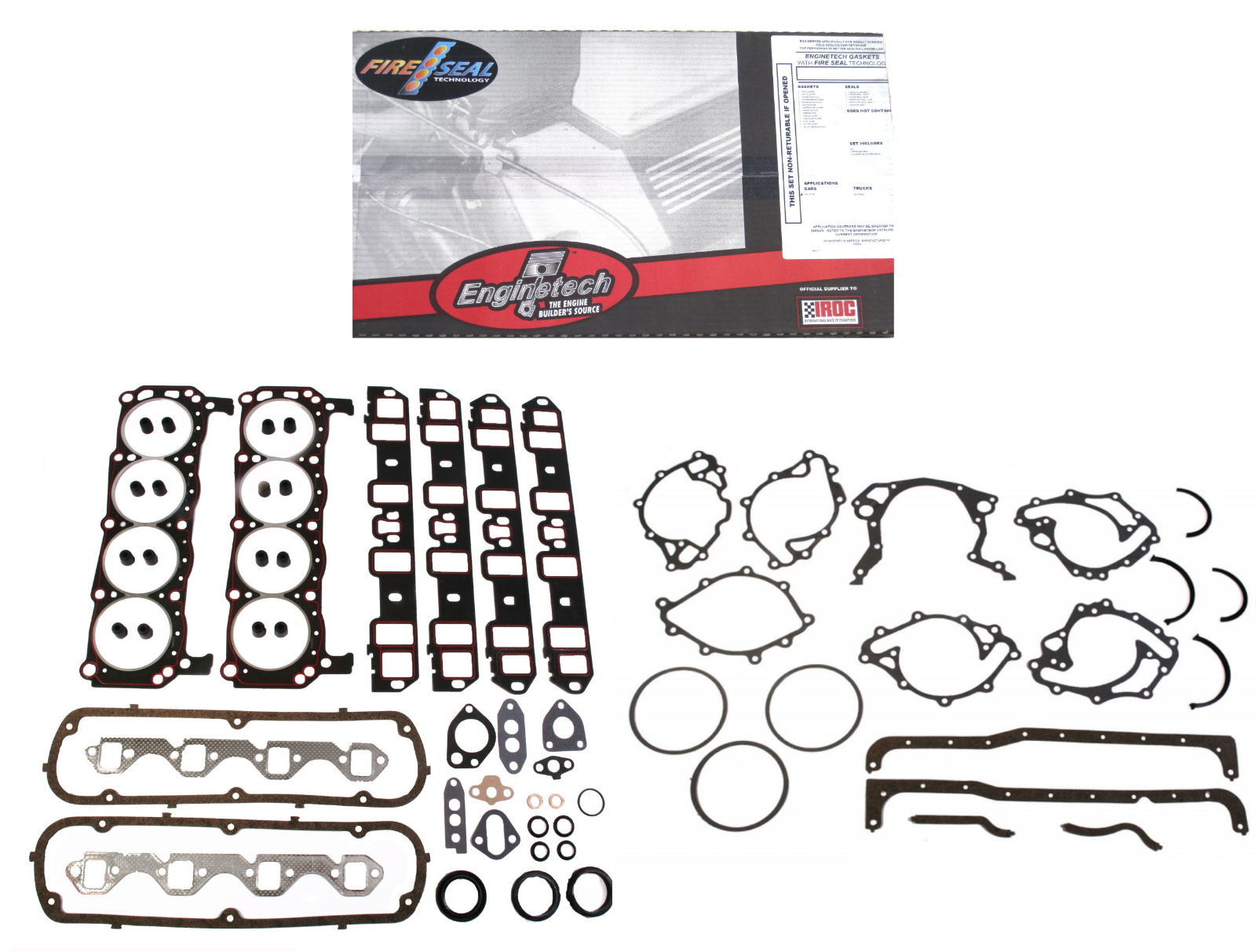 Full Engine Overhaul Gasket Set for 1963-1982 Ford SBF 260 289 302 Windsor