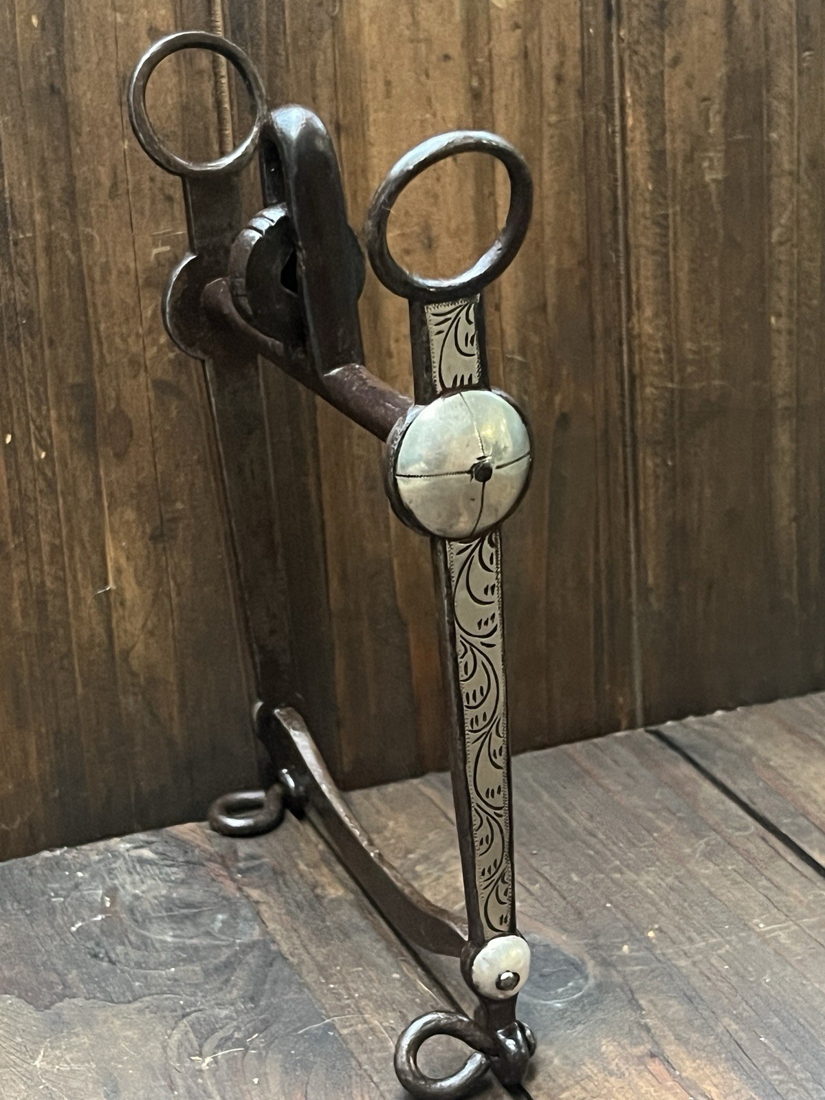 Las Cruces bit by Jose Tapia (1831-1902) of Los Angeles, California