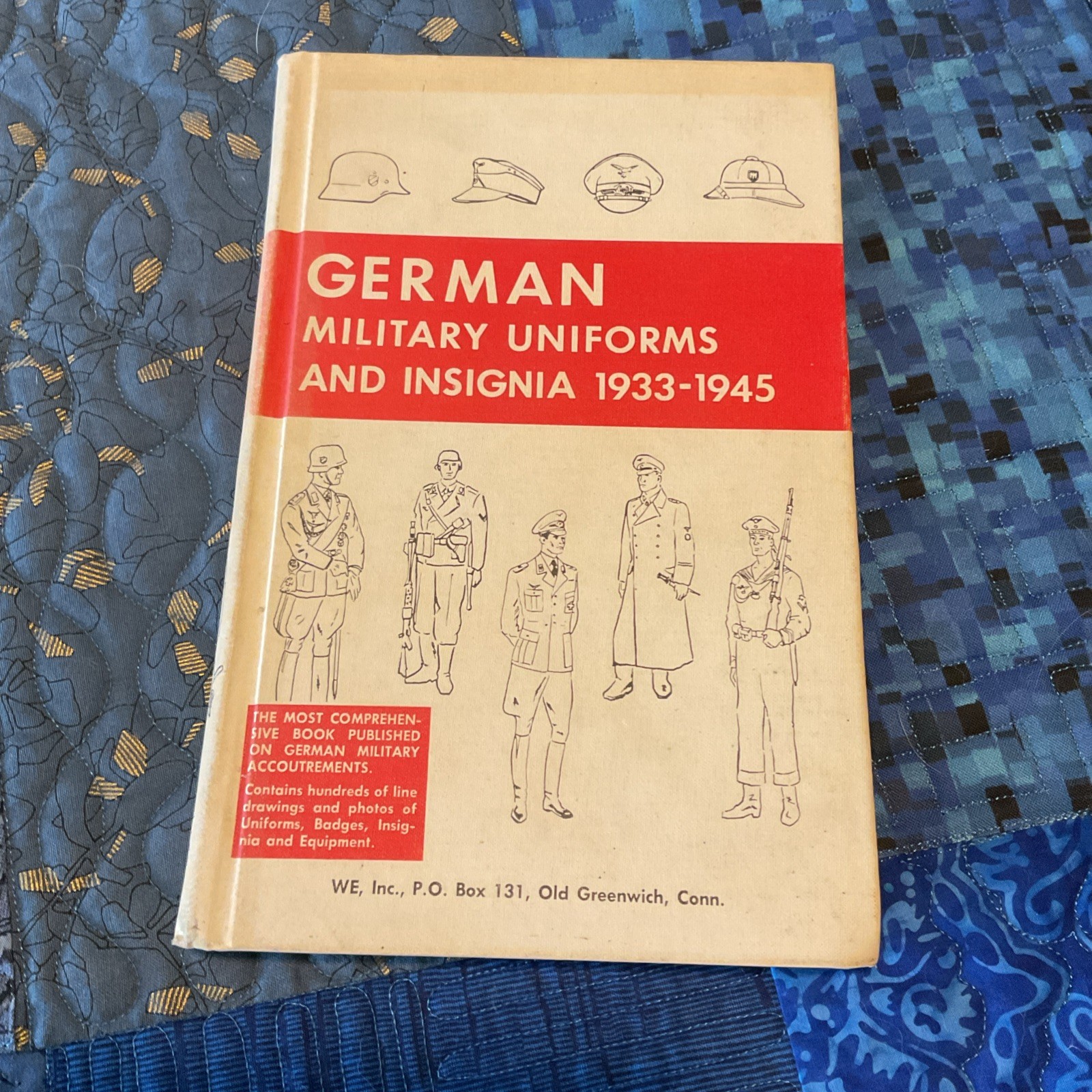 German Military Uniforms and Insignia 1933-1945-(1967 Hardcover )-VINTAGE